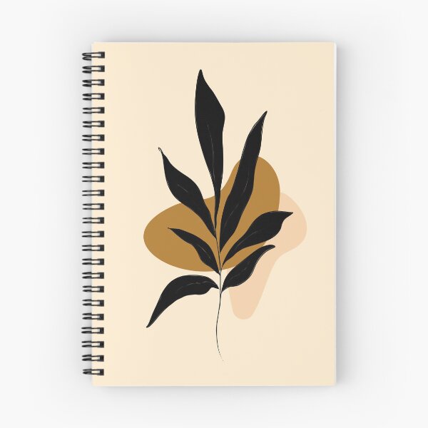 Item preview, Abstract shapes of Nature : Soft shapes in Warm Earthy Tones || Minimal Foliage Art Set of 3 III designed and sold by AbstractTrace.