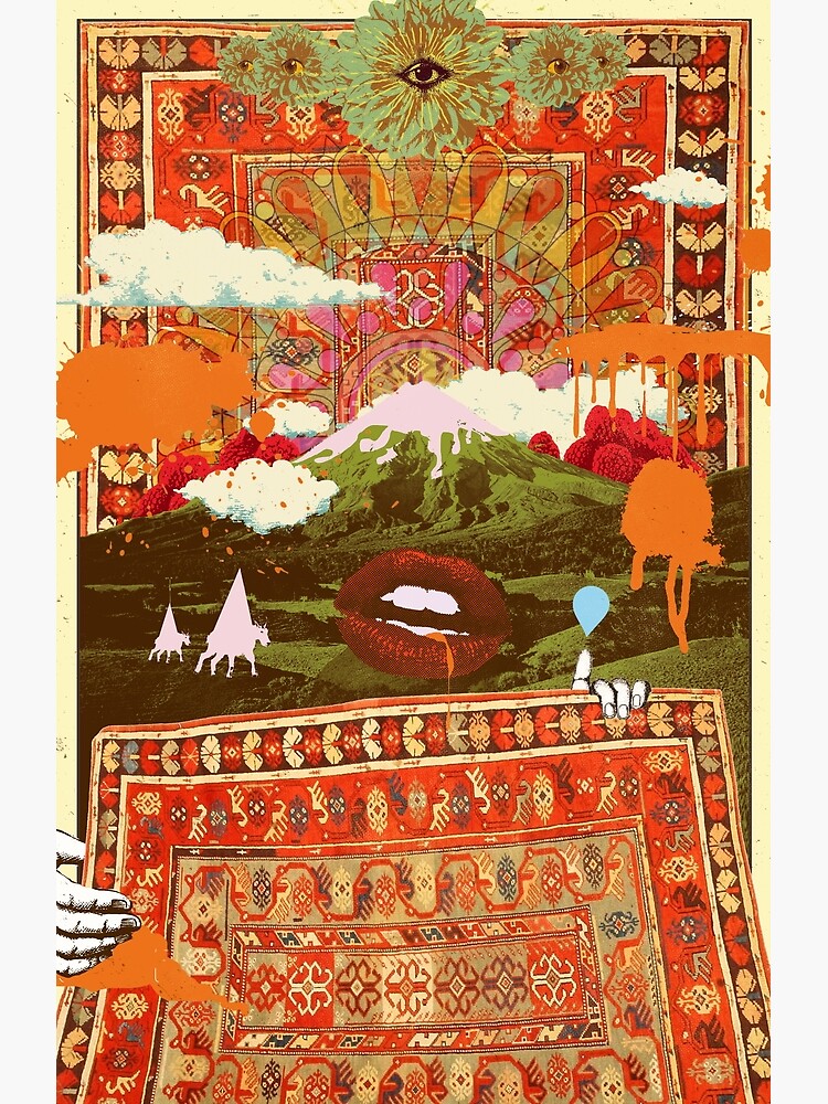 Disover MORNING PSYCHEDELIA Premium Matte Vertical Poster