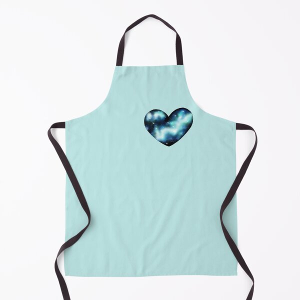 Item preview, Aqua Blue Green Galaxy Heart designed and sold by Lady-Lilac.