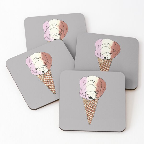 Item preview,  Single Scoop Neapolitan- Gray designed and sold by mochinumnums.