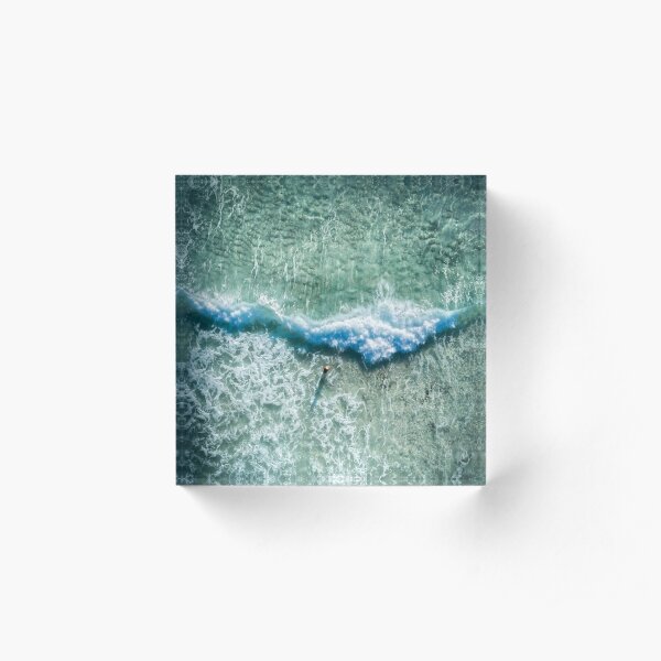 Formentera Welle Acrylblock