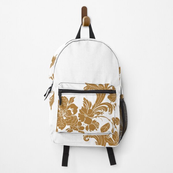 Item preview, Golden Vintage Floral designed and sold by The Mysterious Domain Alyne Whiteswan Fine Art Prints and Merch.