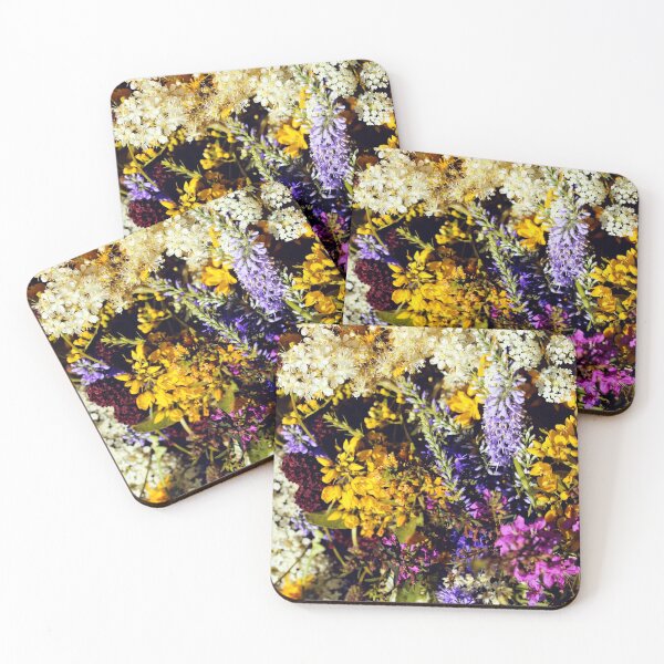 Item preview, Summer bouquet of wild field flowers from the meadow. Beautiful florals on sunny day.  designed and sold by FENIO.