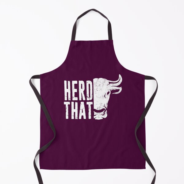 Item preview, Funny Farming Dairy Farmer Cattle Rancher Gift - Herd That Distressed Typography designed and sold by niftee.