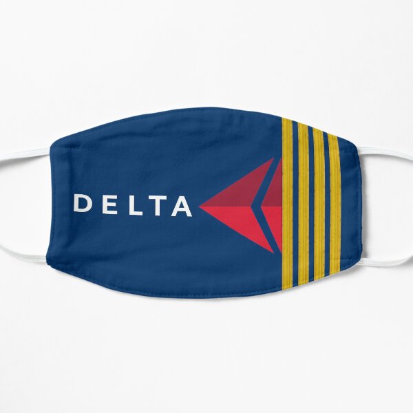 Delta Airlines Flat Mask