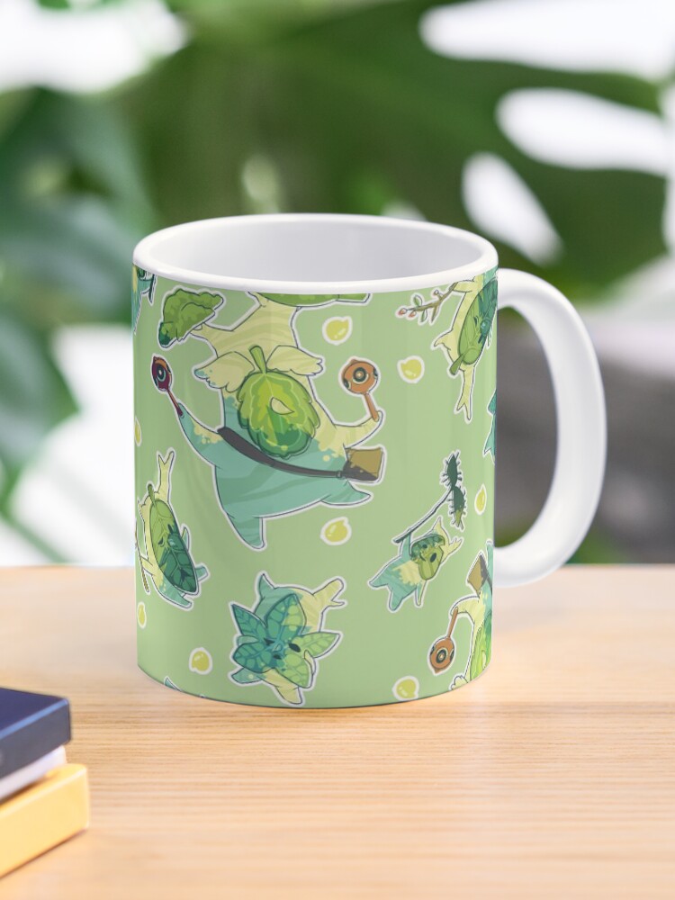 Thumbnail 1 of 6, Coffee Mug, Korok Pattern designed and sold by Midorilied.