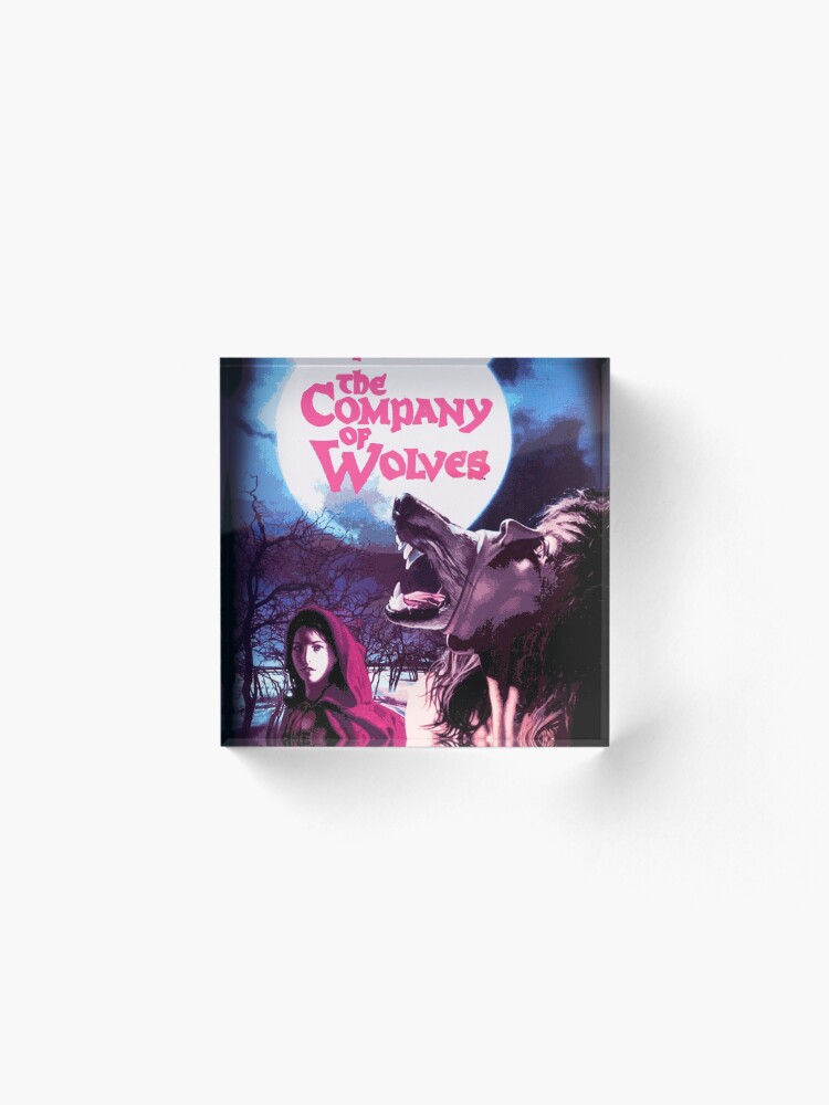Alternate view of The Company of Wolves Acrylic Block