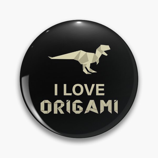 Item preview, Funny I Love Origami Dinosaur designed and sold by YES!GOODY.