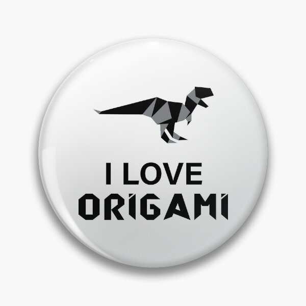 Item preview, Funny I Love Origami Dinosaur designed and sold by YES!GOODY.