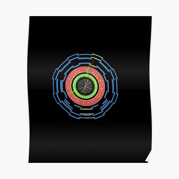 Lhc Particle Physics Higgs Boson Physics Student Teacher T shirt Poster