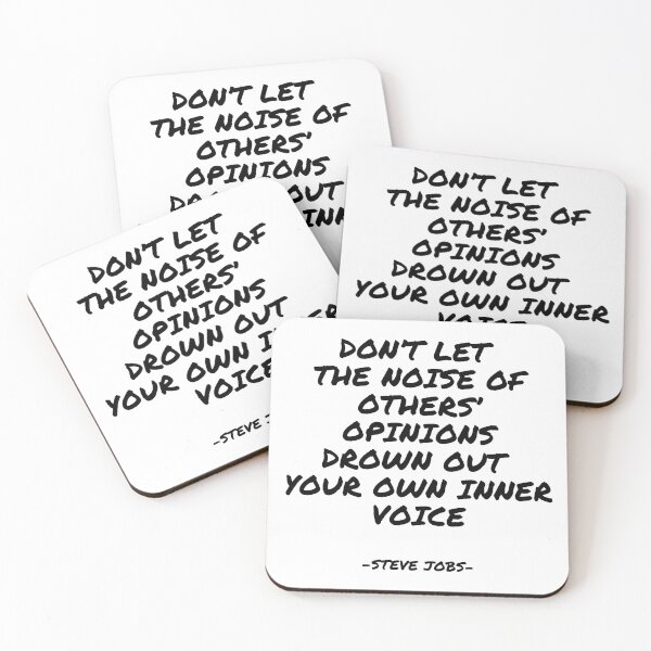 Item preview, Steve Jobs - Don't let the noise of others' opinions drown out your own inner voice designed and sold by appleofyoureye.
