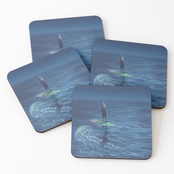 Midnight Journey in Strange Company Coasters (Set of 4)