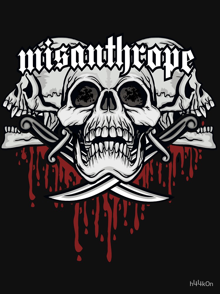 Misanthropy Metal Style - Camisetas de Metal