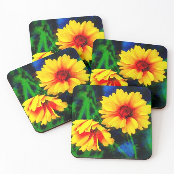 Item preview, The Coreopsis Flower designed and sold by PictureNZ.