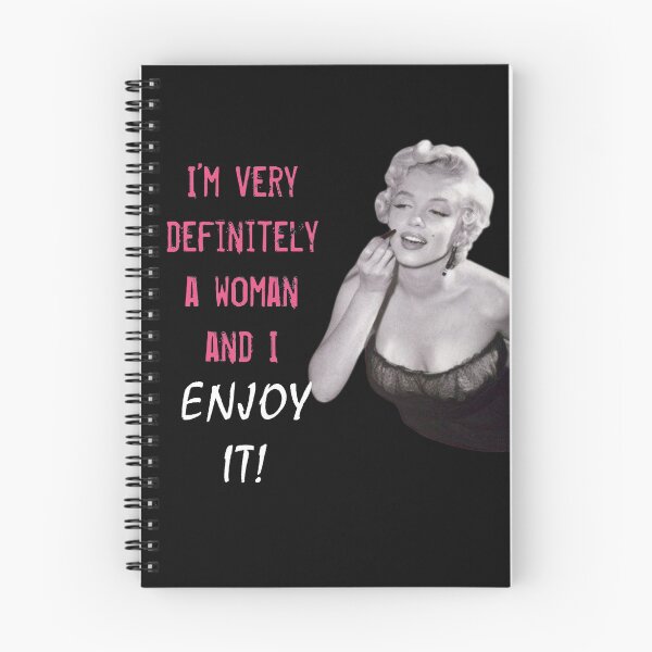 Item preview, “I’m very definitely a woman and I enjoy it.”- Marilyn Monroe designed and sold by FashionN5.