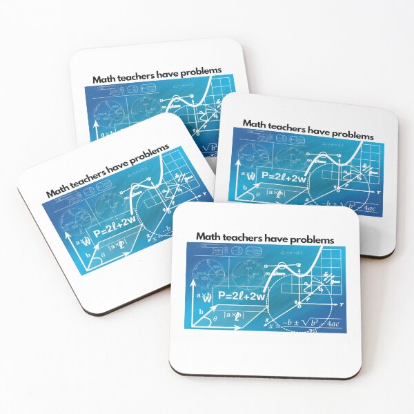 Item preview, Math Teachers have Problems designed and sold by UncleStuScience.