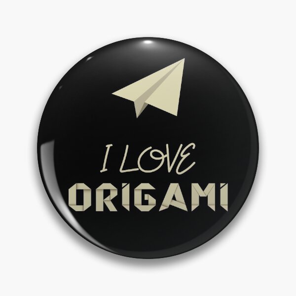 Item preview, Funny I Love Origami Paper Airplane designed and sold by YES!GOODY.