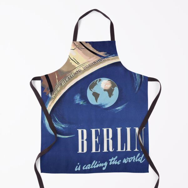 Item preview, Berlin retro poster designed and sold by CorasPosters.