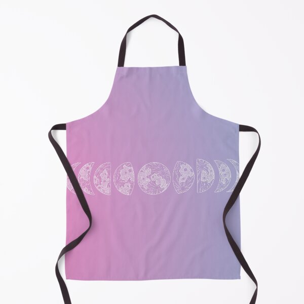 Item preview, Moon Phases on Pink Blue Gradient Stickers Pack designed and sold by cation-studio.