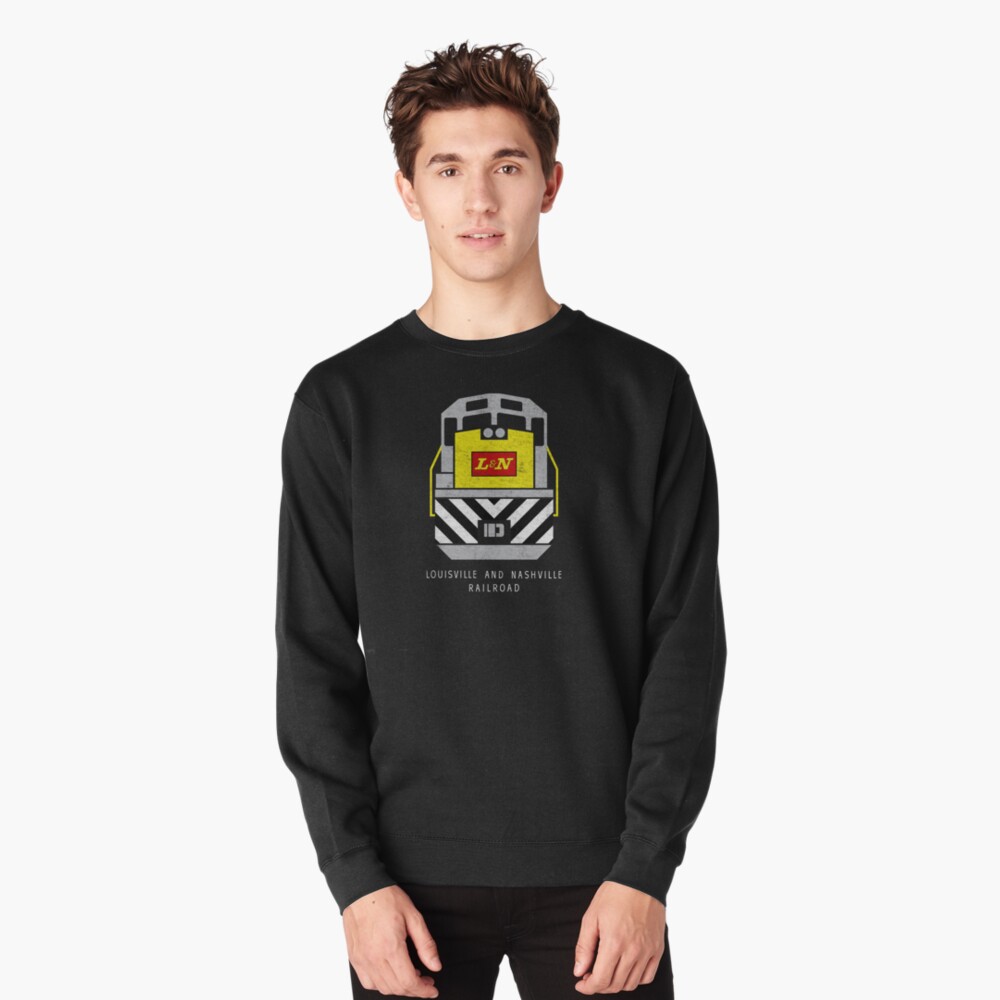 Louisville & Nashville Railroad Zippered Hoodie Sweatshirt [20