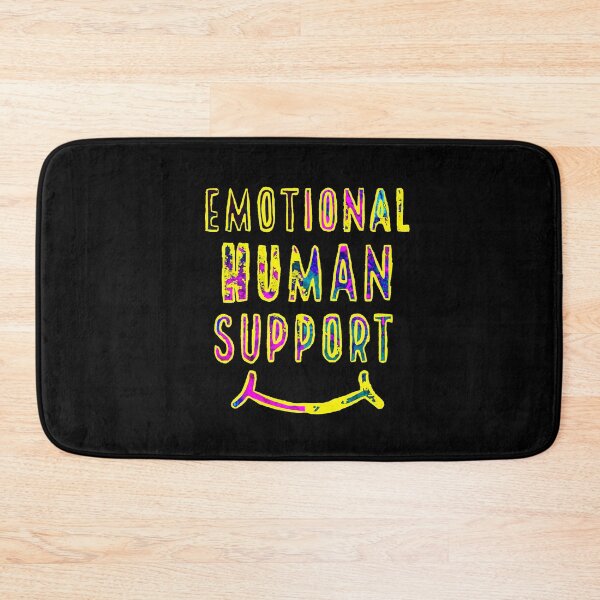 Item preview, Emotional support human with a smile mix color designed and sold by Erick  Tezó.