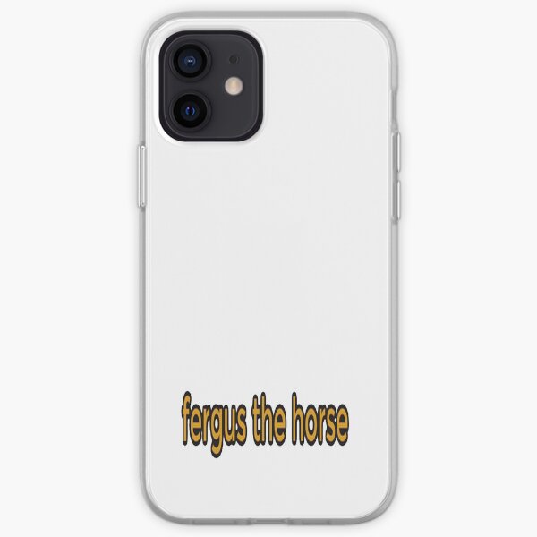 Fergus The Horse funny iPhone Soft Case