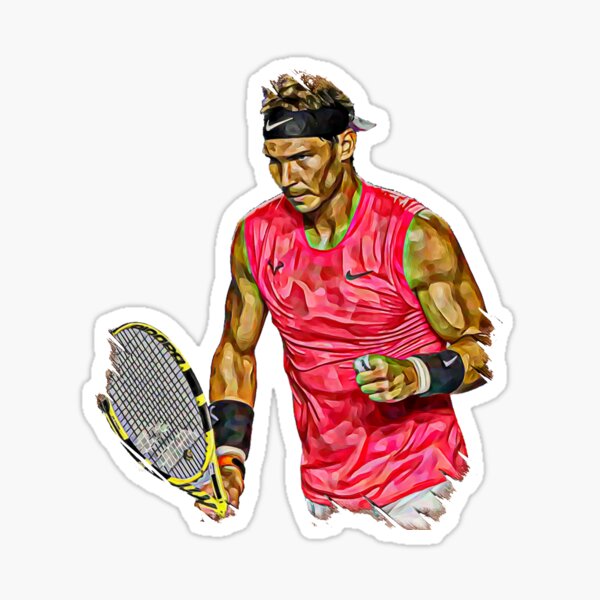 Tennis de Rafael Nadal Sticker