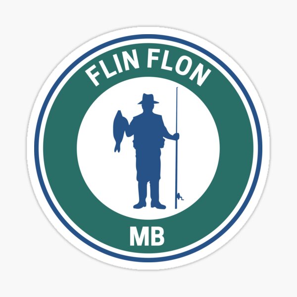 Vintage Flin Flon Manitoba Sticker
