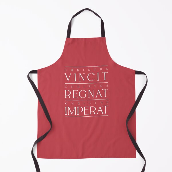 Item preview, Christus Vincit! Christus Regnam! Christus Imperat! (White) designed and sold by domusfidei.