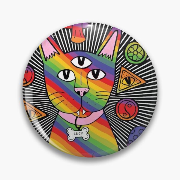 Item preview, Trippy Kitty designed and sold by chelseageldean.