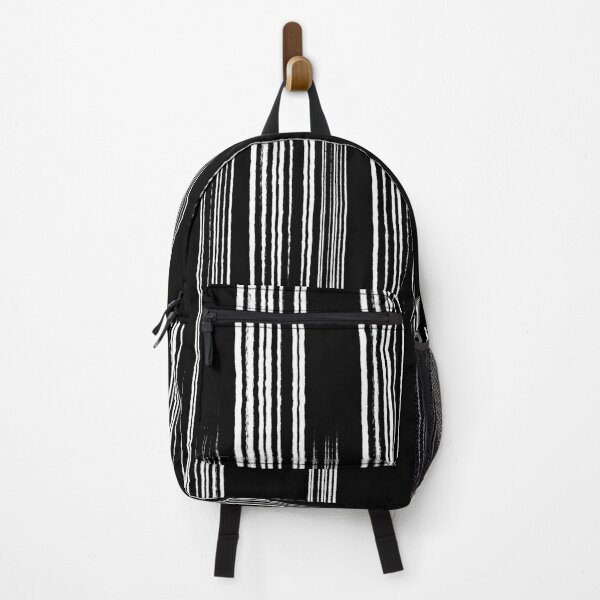 Item preview, White textured on black pattern  designed and sold by RikoKaniko.