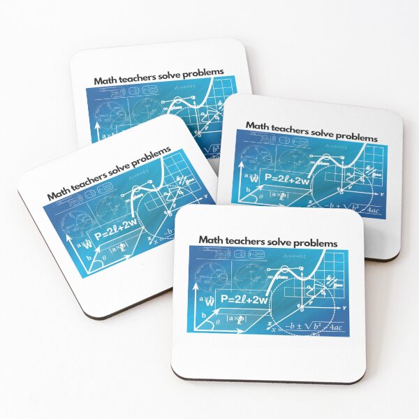 Item preview, Math Teachers Solve Problems designed and sold by UncleStuScience.