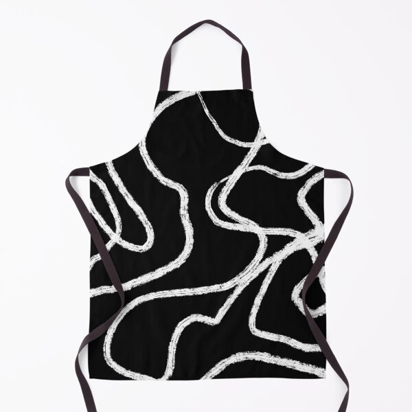 Item preview, White Swizzles on Black Pattern  designed and sold by RikoKaniko.