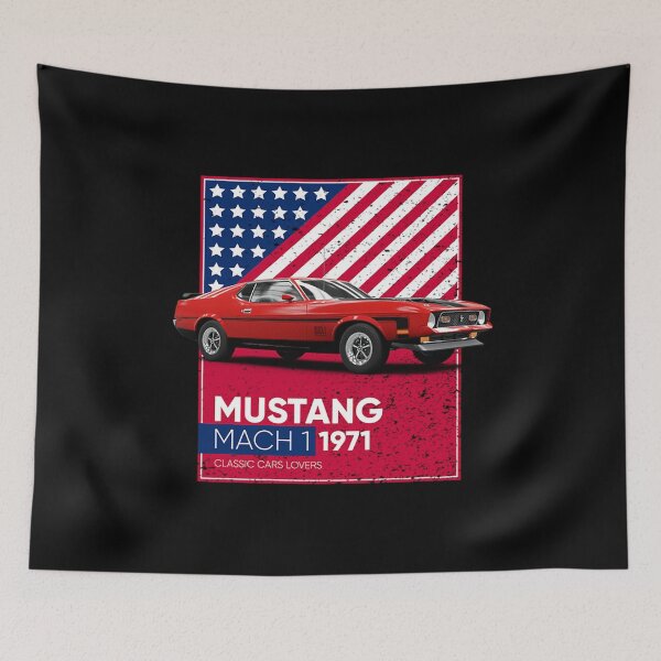 Item preview, Classic Car Mustang Mach 1 1971 designed and sold by Raiseofwoman.