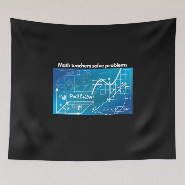 Item preview, Math Teachers Solve Problems designed and sold by UncleStuScience.