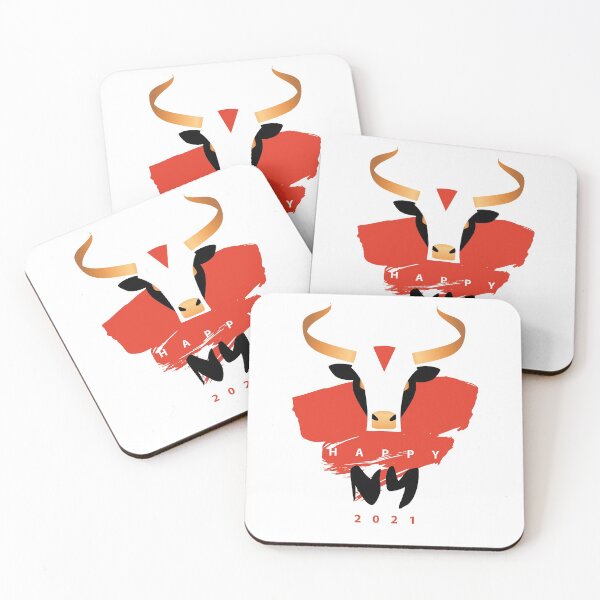 Item preview, New year 2021. Bull 2021. Merch 2021. Lunar new year 2021.  designed and sold by Zolotinka.