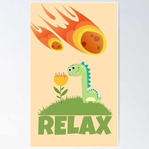 Item preview, Relaxing Dino designed and sold by ARTemSPL.