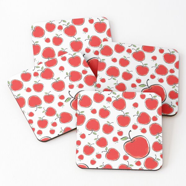Item preview, Love Red Apples. Love Apples then Love this Apple Pattern.  designed and sold by That Cheeky Tee.