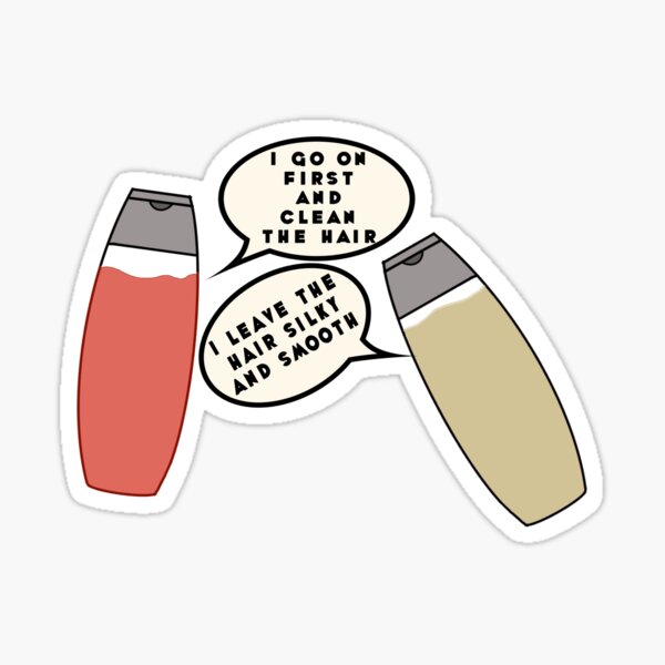 "Shampoo is better, Billy Madison" Sticker for Sale by silhousister