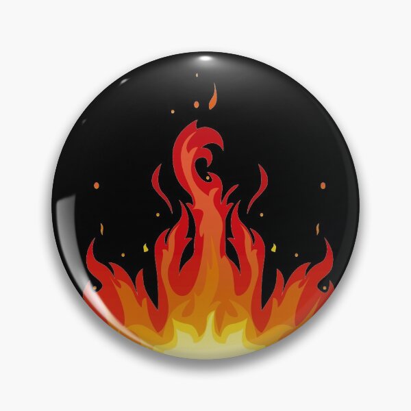Item preview, Flames Mask designed and sold by T-paw.
