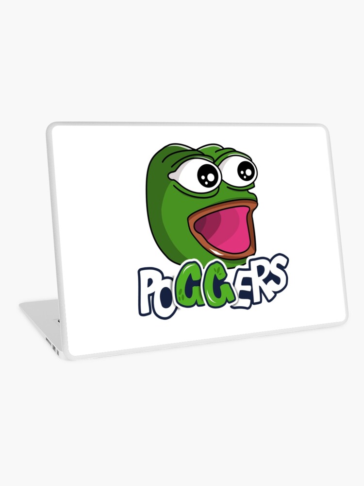 Pepega in HD Twitch Emote | Laptop Skin