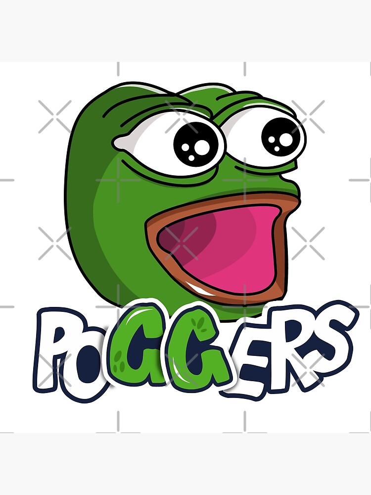 Pepega in HD Twitch Emote | Art Board Print