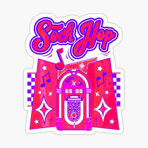 Musical Band Instruments And Vector Illustration Sticker