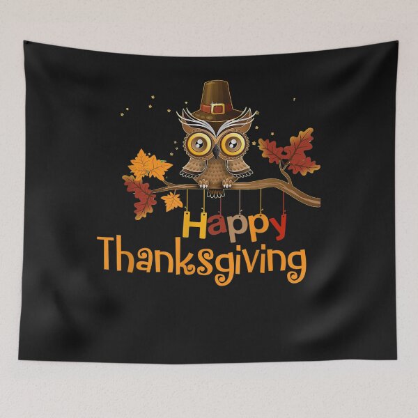 Item preview, Happy Thanksgiving Pilgrim Owl designed and sold by knilelent.