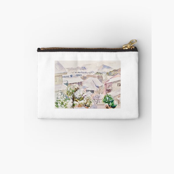 Item preview, Snowing in Ikeda from hostess's window, ホステスの窓から池田に雪が降る Hosutesu no mado kara Ikeda ni yukigafuru designed and sold by FredFullerton.