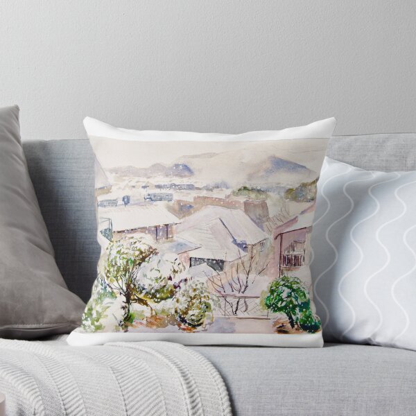 Item preview, Snowing in Ikeda from hostess's window, ホステスの窓から池田に雪が降る Hosutesu no mado kara Ikeda ni yukigafuru designed and sold by FredFullerton.