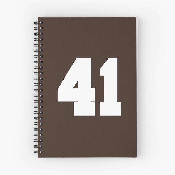 Item preview, 41 Number Cleveland Sports Fourty-One Brown Jersey designed and sold by HelloFromAja.