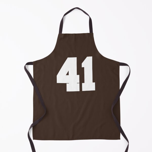 Item preview, 41 Number Cleveland Sports Fourty-One Brown Jersey designed and sold by HelloFromAja.