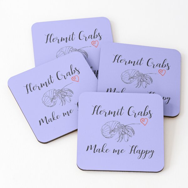 Item preview, Hermit Crabs Make Me Happy designed and sold by Sugar-Magnolia.