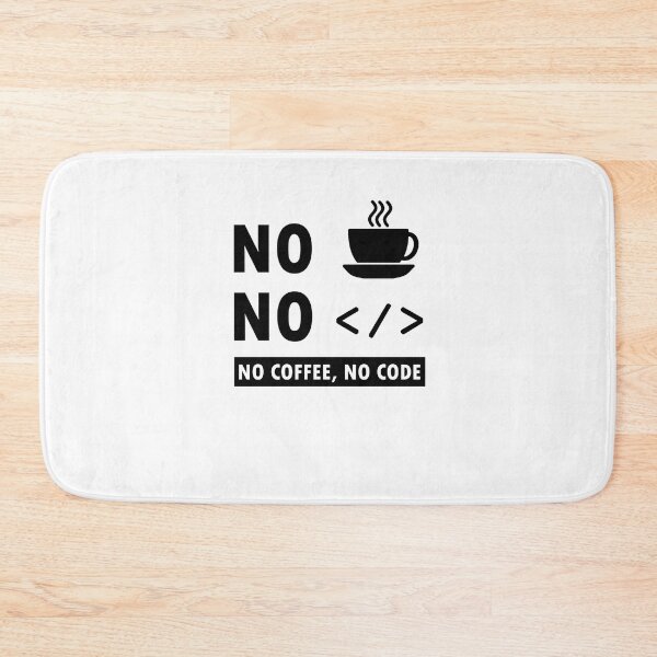Item preview, No Coffee No Code Programmer Gift Hacker designed and sold by LeMuesch.